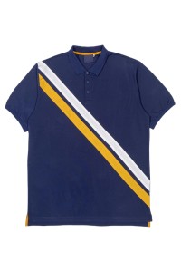 網上製造短袖寶藍色Polo恤 時尚設計馬術障礙比賽Polo  馬術  賽馬  繡花LOGO   P1618 